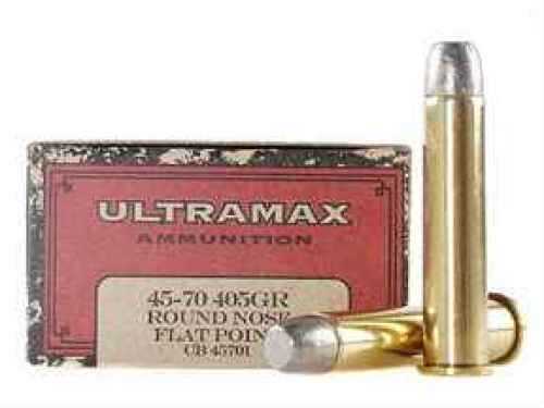 45-70 Government 405 Grain Lead 20 Rounds ULTRAMAX Ammunition